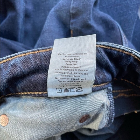 NWT Rag & Bone Jeans Dre Low Rise Boyfriend Jeans Bianca Dark Wash Size 26 | 2 - Picture 13 of 14